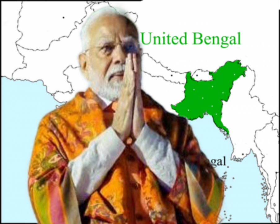 যখন পুরো বাংলাকে ভারত থেকে পৃথক করার পরিকল্পনা চলছিল, তখন পশ্চিমবঙ্গ বানিয়ে ওই পরিকল্পনা সফল হতে দেওয়া হয়নি- নরেন্দ্র মোদী